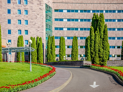 Санаторий «Заря», Кисловодск. Территория